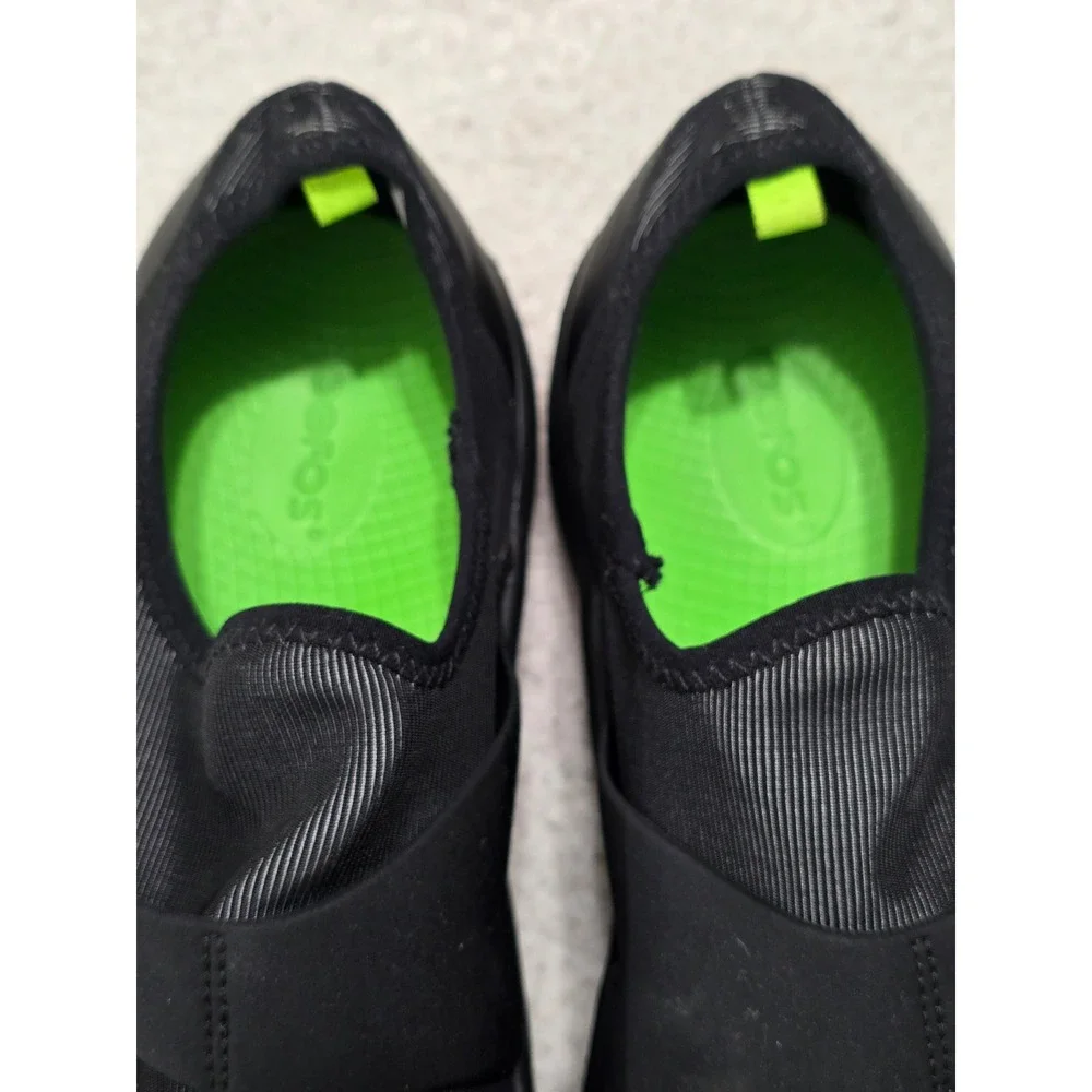 OOFOS OOmg Sport Low Black Recovery Shoes Mens 11.5 EU 44.5 7012022-16